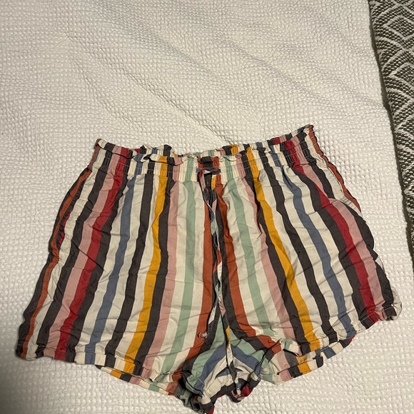 Madewell Pants - Madewell Striped Multicolor Women's Shorts